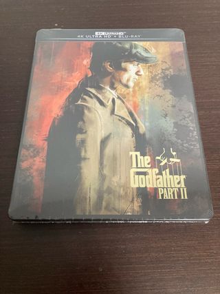 Trilogía El Padrino 4K UHD + Blu-Ray steelbooks