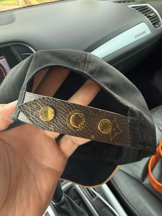 Gorra Louis Vuitton Negra y Marrón