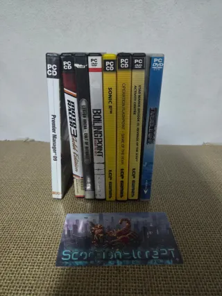 Lote 7 Jogos PC DVD/CD