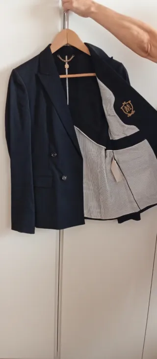 Traje Massimo Dutti negro