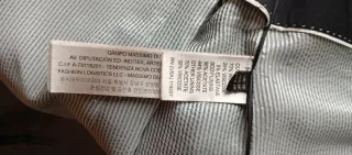 Traje Massimo Dutti negro