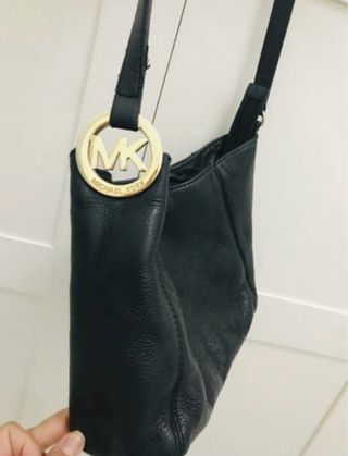 Bolso Piel Michael Kors Negro Auténtico