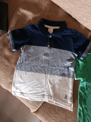 Lote Ropa Niño Talla 2 (3 Camisas, 3 Pantalones)