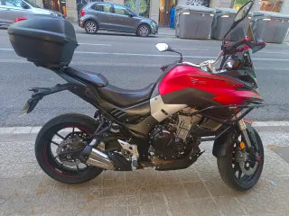 Moto Voge 500 DS Adventure Negra/Roja año 2022