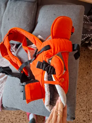 Mochila Portabebés Jané Travel Naranja