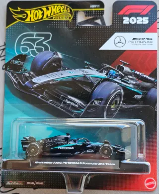 Hot Wheels Mercedes-AMG Petronas F1 2025