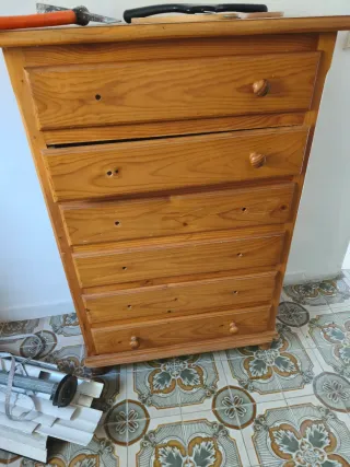 Regalo armario+muebles con estampado animal