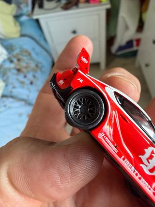 Mini GT LB-WORKS Toyota GR Supra Rojo/Blanco