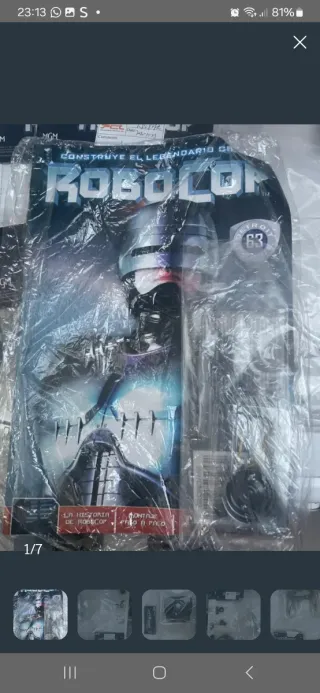 Maqueta Robocop Construye el legendario