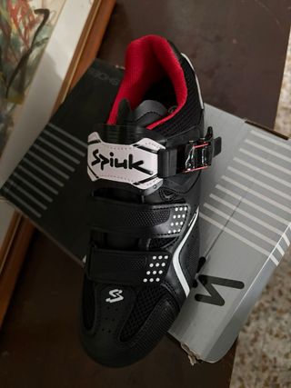 Zapatillas Spiuk Rocke Talla 41 Negro/Blanco