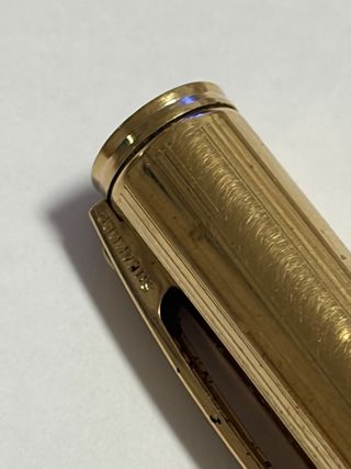 Pluma Sheaffer usa Vintage Dorada