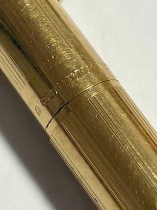 Pluma Sheaffer usa Vintage Dorada