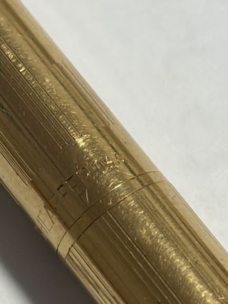 Pluma Sheaffer usa Vintage Dorada