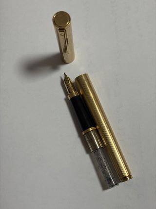 Pluma Sheaffer usa Vintage Dorada