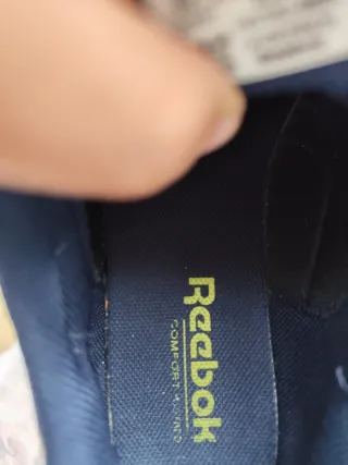 Reebok Rewind zapatillas azul gris amarillo