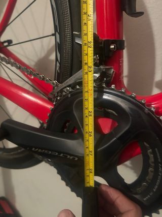 Bici carretera carbono, ruedas carbono talla M