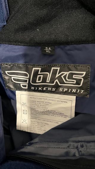Mono Impermeable Moto Azul