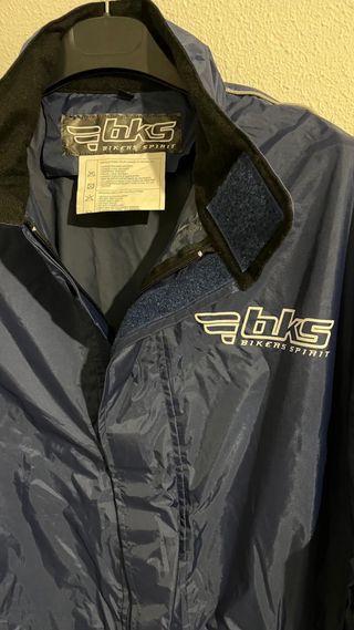 Mono Impermeable Moto Azul