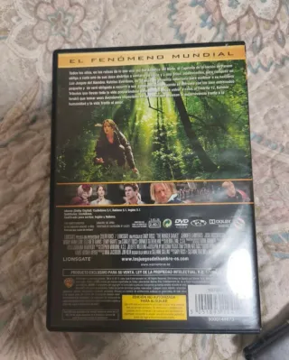 DVD Los Juegos del Hambre (Español)