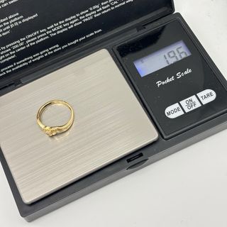 Anillo de oro 18kt con diamante