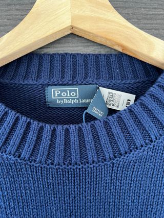 Polo Ralph Lauren Jersey Oso Azul Rojo