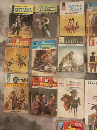 Novelas del oeste vintage