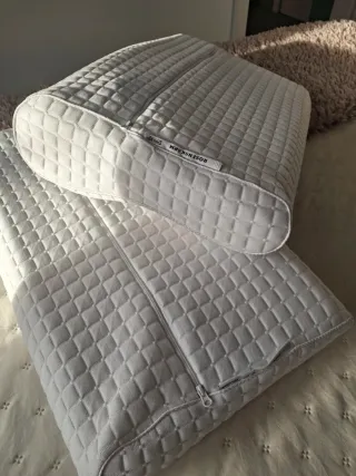 2 Almohadas ergonómica ROSENSKÄRM IKEA más fundas