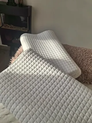 2 Almohadas ergonómica ROSENSKÄRM IKEA más fundas