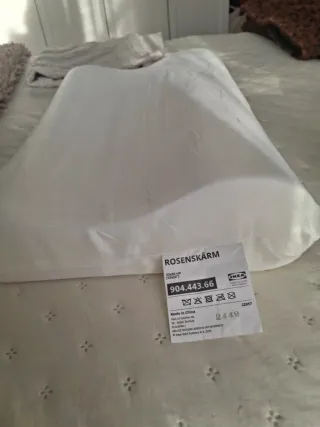 2 Almohadas ergonómica ROSENSKÄRM IKEA más fundas