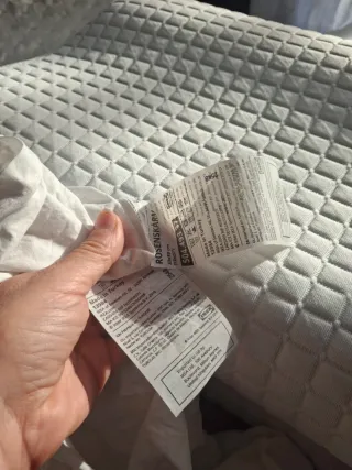 2 Almohadas ergonómica ROSENSKÄRM IKEA más fundas