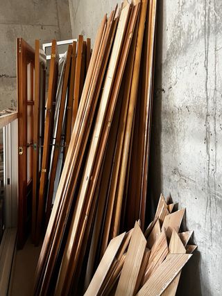 Puertas macizas de roble