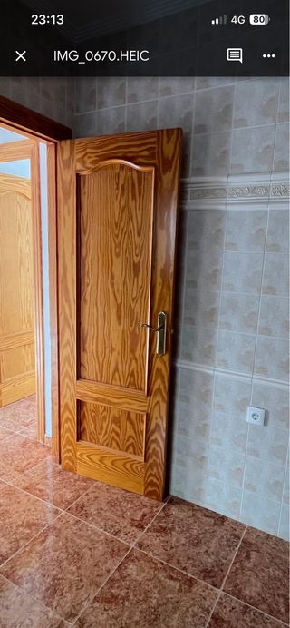 Puertas macizas de roble