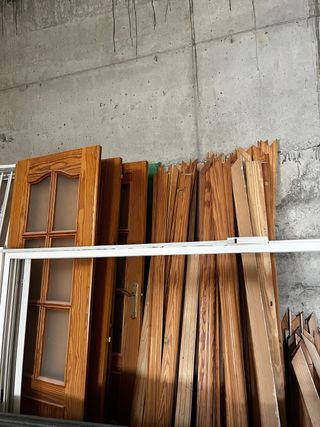 Puertas macizas de roble