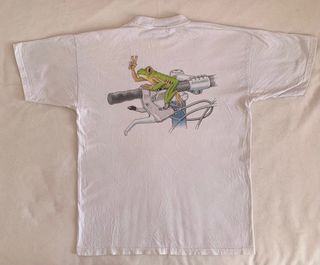 Camiseta Primal Wear Rana Vintage Talla L 90s