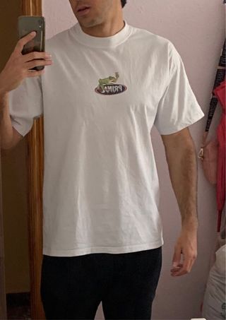 Camiseta Primal Wear Rana Vintage Talla L 90s