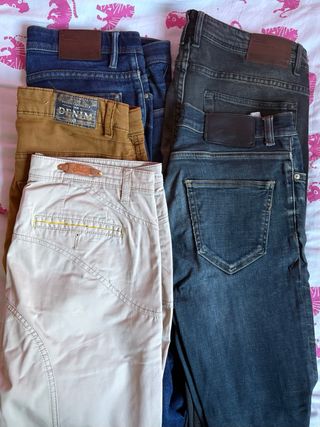 Lote (30 pzas/13 kgs) Ropa Hombre Tallas M-L