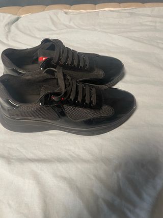 Prada American Cup Zapatillas Negras