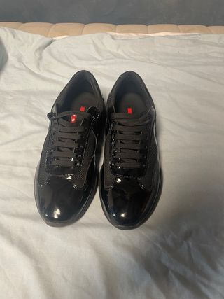 Prada American Cup Zapatillas Negras