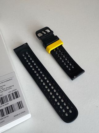 Correa Amazfit T-Rex 3 Pro Hyrox Negra/Amarilla