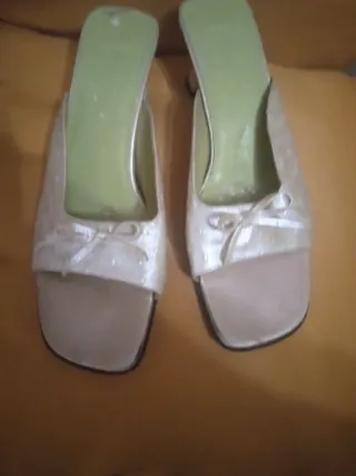 Sandalias Beige Talla 38