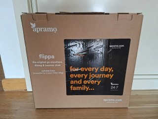 Trona Plegable / Alzador para bebé Apramo + Funda