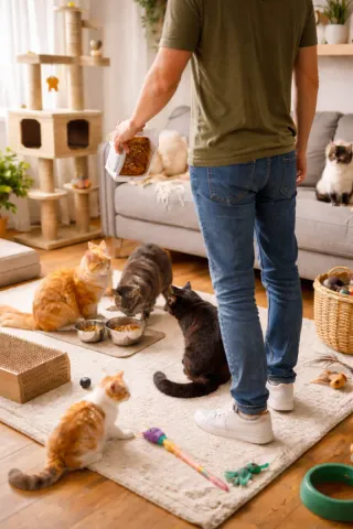 Catsitter domicilio/guardería
