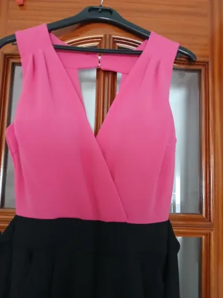 Mono fuscia y negro Talla M