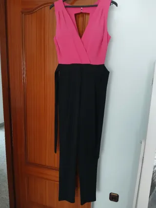 Mono fuscia y negro Talla M