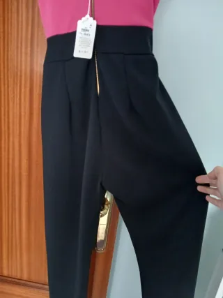 Mono fuscia y negro Talla M