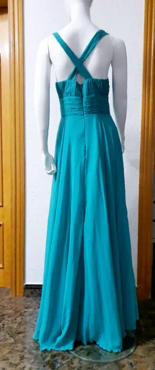 Vestido largo gasafiesta graduación, bodas