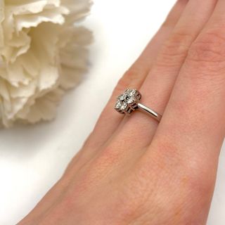 Anillo de oro 18kt con diamantes