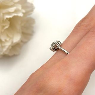 Anillo de oro 18kt con diamantes