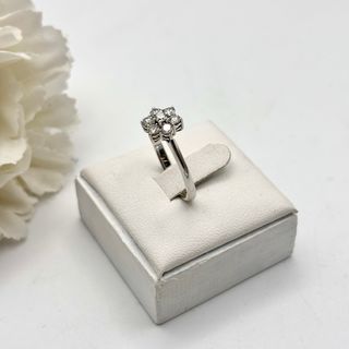 Anillo de oro 18kt con diamantes