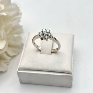 Anillo de oro 18kt con diamantes